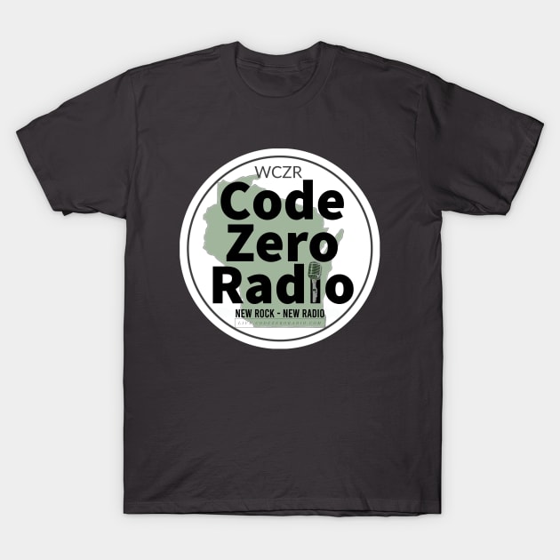 Code Zero Radio Logo T-Shirt by Code Zero Radio